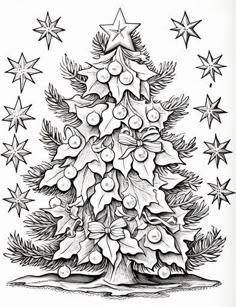 Explore Artistic Christmas Tree Coloring Page - Get Inspired Artistic Christmas Tree, Printable Christmas Tree, Christmas Tree Coloring, Disney Coloring Sheets, Rocking Around The Christmas Tree, Tree Coloring, Christmas Tree Coloring Page, Tree Coloring Page, With Christmas Tree