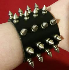 Casual Use, But In Great Condition. No Damaged Or Loose Spikes. Haven't Worn In Years. Been Sitting In Drawer. Spiked Cuffs, Vintage Hot Topic, Hot Topic Jewelry, Leather Cuffs, Jewelry Vintage, Hot Topic, Womens Jewelry Bracelets, Vintage Jewelry, Cuff