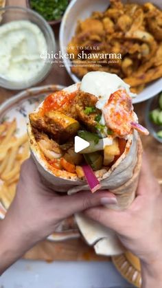 Iram Mansoor on Instagram: "Chicken Shawarma with Garlic Mayonnaise and Harissa sauce 🌯 

Ingredients:

For the Chicken:

- 2 lbs boneless chicken thighs, cut into strips
- Salt to taste
- 1 tsp black pepper
- 1 tbsp garlic powder
- 1 tbsp onion powder
- 1 tsp cumin powder
- 1 tsp red chili powder
- 1 tsp turmeric powder
- 2 tbsp tomato paste
- 2 tbsp freshly squeezed lemon juice
- 3 tbsp olive oil + more for cooking

For the Garlic Mayonnaise:

- 1 cup mayonnaise
- 5 garlic cloves, finely minced
- 1 tbsp freshly chopped parsley
- Salt to taste
- 1/2 lemon, freshly squeezed

For the Sumac Onions:

- 1 large red onion, thinly sliced (washed in vinegar salt water)
- Handful of fresh parsley
- 2 tbsp lemon juice
- 1 tbsp sumac

Assembly:

- 5-6 pita bread
- Chicken
- Cucumbers
- Tomatoes
- P