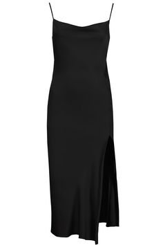 K6DDW2623-NOIR Glam Bias Cut Slip Dress -95% Polyester 5% Spandex Maxi Jumpsuit, Romper And Jacket, Black Slip Dress, Glam Dresses, Bottoms Pants, Long Sleeve Sweater, Jacket Dress, Blazer Jacket, Dress Skirt