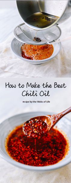 how to make the best chili oil