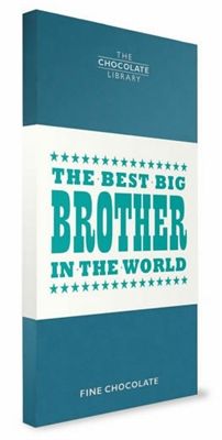 the best big brother in the world book on white background with blue and green cover