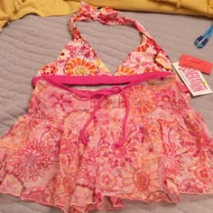 Girls Size 16 Or Ladies Xs/Small Nwt 3 Pieces Ralph Lauren Toddler Girl, Gingham Swimsuit, Mermaid Swimsuit, Surf Bikinis, Tropical Bikinis, Ruffle Swimsuit, Swimwear Sets, Swim Suits, Cute Swimsuits