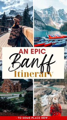 the cover of an epic banff timeary