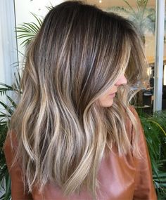 Mid-Shaft-To-Ends Ash Blonde Balayage Brown Hair With Ash Blonde Highlights, Brown Hair With Highlights And Lowlights, Blonde Dye, Ash Blonde Highlights, Ash Blonde Balayage, Hair Color Light Brown, Ash Blonde Hair, Brown Hair Balayage, Long Brown Hair