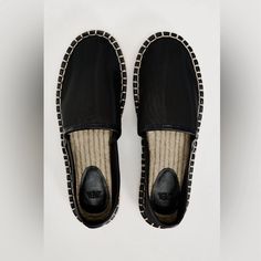 Zara Mash Black Espadrilles Size 9 New With Tags. Super Comfy. Mesh Espadrilles | Black Ref. 3518/310 | Nwt 3518/310 $59 | Size: 9 | Zara Mesh Espadrilles. Jute Soles. Sole Height: 0.8 Inches (2 Cm) Upper 90% Polyester 10% Polyurethane Sole 100% Sbs Insole 86% Jute 14% Polyurethane Espadrilles Black, Black Espadrilles, Zara Shoes, Espadrille Shoes, Zara Black, Espadrilles, Zara, Mesh, Women Shoes