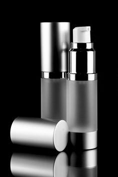 Sleek sellouts! 🤓. Order Luxe 15 ML Airless Bottle Matte Silver with Frosted Bottle at $2.20 #packaging #airless #cosmetic #bottles #beautypackagingdesign #packagingdesign #custompackaging #antiagingserum #lipglosses #airlesspumpbottles Bottles Packaging, Airless Pump Bottle, Cosmetic Fillers, Serum Bottle, Indie Beauty Brands, Cream Pumps, Blue Slime