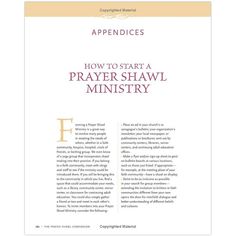 Gift the gift of comfort with a lovingly knit prayer shawl. Delve deeper into your spiritual practice through giving. For years, people have been knitting prayer shawls - soft wraps to comfort those in times of need and to help others celebrate special occasions. Written by the two women at the heart of this groundswell of charity knitting, The Prayer Shawl Companion presents 38 wondrous wraps for all occasions, from baptism to remembrance. Discover easy, intermediate, and challenging patterns f Charity Knitting, Make A Flyer, Group Yoga, Knitting For Charity, Knitting Group, Prayer Shawl, The Prayer, Celebrate Life, Heartwarming Stories