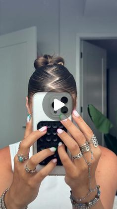 Kayla Ryan on Instagram: "zig zag bun tutorial ⚡️🩶 this voiceover was so fun i love this trend😭  #hairinspo #hairtutorial #hairtrends #slickback" Slick Plait Hairstyles, Zigzag Bun Hairstyle, Zig Zag Bun Tutorial, Cute Slickback Hairstyle, Zig Zag Slick Back Bun, How To Do A Zig Zag Part In Hair, Fun Slick Back Hairstyles, Zig Zag Part Slick Back, How To Do Zig Zag Hair Part