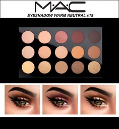 Eyeshadow Sims 4, Mac Makeup Eyeshadow, Los Sims 4 Mods, Sims 4 Mm Cc, Play Sims