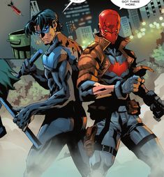 Nightwing And Red Hood, Nightwing Red Hood, Hood Wallpapers, Ghouls Just Wanna Have Fun, Arte Dc Comics