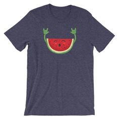 Dancing Watermelon Funny Shirt | watermelon shirt, watermelon, summer shirt, watermelon birthday, fr Playful Red T-shirt For Summer, Playful Red Summer Tops, Playful Red Tops For Summer, Red Fruit Print Tops For Summer, Short Sleeve Beach Tops With Fruit Print, Funny Crew Neck Shirt For Summer, Pink Summer Birthday Shirt, Pink Birthday Shirt For Summer, Playful Red Tops For Vacation