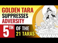 an advertisement for the golden tara