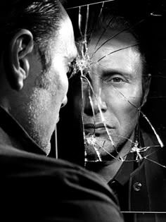 Mads Mikkelsen Conceptual Photography, Mads Mikkelsen, Black And White Portraits, Male Portrait