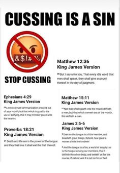 a poster with some words on it that says, crossing is a sin stop cushing