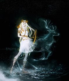 Diana Artemis, Artemis Art, Artemis Greek Goddess, Hunter Of Artemis, Artemis Goddess, Old Portraits, Roman Goddess