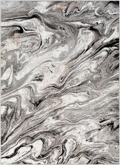 an abstract marble background with black and white swirls in the center, as well as grey tones