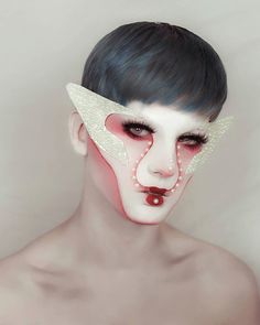 Male Makeup, Stage Makeup, Body Art, Halloween Face Makeup, Hair, Beauty, Instagram, Art