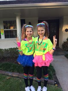 Cute 80s Costumes, High School Decades Day, 89s Costume Ideas, 80 S Costume, Decades Day Outfits Kindergarten, Kids 80’s Costume, 80s Decade Day Outfits Spirit Week, 80s Fashion Spirit Week, 80s Dance Costume