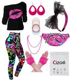 a woman's clothing and accessories including bras, gloves, bracelets, necklaces