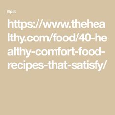 the words are in white on a beige background, and there is an image of food