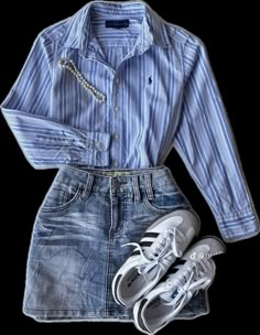 Mode Harajuku, Elegant Clothing, Looks Pinterest, Casual Day Outfits, Skirt Outfit, Mode Inspo, Looks Chic, Cute Everyday Outfits, 가을 패션