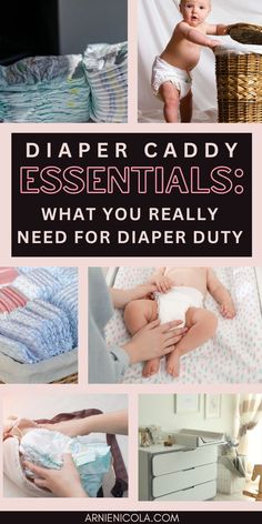 diaper caddy essentials what you really need for diapers