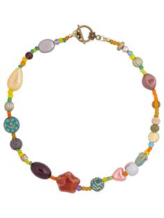 PRICES MAY VARY. Unique Jewelry: Retro ethnic style colorful ceramic glass stone bead necklace choker, perfect as a unique jewelry gift for women. Vibrant Design: Featuring a vibrant and eye-catching design with colorful ceramic glass stone beads in various shapes and sizes. Versatile Style: The necklace can be worn as a choker or a longer necklace, allowing for versatile styling options. Length: Designed measuring approximately 18 inches (45 cm) in length, ensuring a comfortable fit. Handmade C Ceramic Necklace Jewellery, Stone Bead Necklace, Earthy Jewelry, Unique Jewelry Gifts, Ceramic Necklace, Colorful Ceramics, Stone Beaded Necklace, Necklace Choker, Ethnic Style