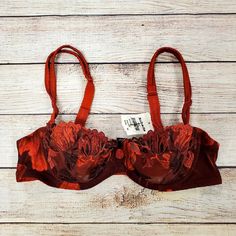 Aubade Paris 5114d Sheer Lace Unlined Underwire Balconette Bra New With Tags. Women's Size 32. Comfortable And Lightweight. Sheer Lace With Underwire. Made In France. From Smoke-Free Pet-Free Home. 71623bnu Red Full Cup Bra With Removable Pads, Fitted Red Bra For Summer, Fitted Full Cup Bra With Lined Body, Red Fitted Bra With Padded Cups, Fitted Red Bra With Padded Cups, Fitted Red Underwire Bra, Red Underwire Bra With Lined Body, Fitted Red Padded Bra, Underwire Bra Pattern