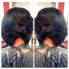 Bob life Cropped Bob, Reverse Bob, Feathered Bob, Angled Bob Haircuts, Cut Hairstyles, Fabulous Hair, Angled Bob, Inverted Bob