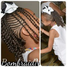 Kids Braids Protective Hairstyles For Kids, Beads Braids, Hair Lightener, Childrens Hairstyles, Natural Hairstyles For Kids