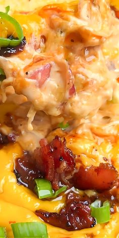 Creamy, sweet and smoky melty cheese dip that’s loaded with crispy bacon, red onions, tangy peppers, and ranch. If BBQ chicken pizza was a dip - this would be it. Your family and friends will love it! This dip is so decadent!