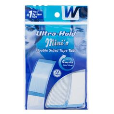 Walker Tape??s Ultra Hold Tape is the strongest and tackiest tape in the industry. It is built with a stretchy carrier, a dull finish, and skin-safe gentleness. It provides a comfortable, maximum wear (4+ weeks) hold for wearers. Keep the product away from heat, humidity, and light. Store in a well-ventilated, cool, dark, dry, room-temperature controlled environment (60-80?F). Seal bags completely. With proper storage, our tapes have a shelf life of up to one year. Systems: All Shine: Semi-dull Gentleness: Skin Safe Residue: High Liner: Printed white (tape is clear) Carrier: Stretchy Thickness: 11.5 mil Maximum Wear: 4+ Weeks How to Use Prep for Install Shampoo the hair system and bio hair with Bond Breaker Shampoo and let dry. Apply 99% Alcohol to the scalp and the base of the system to p Cozy Wear, White Tape, Lace Tape, Waterproof Tape, White Liners, Hair Tape, Hair System, Skin Clinic, Double Sided Tape