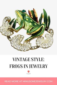 princess and the frog jewelry | vintage frog jewelry | cute frog jewelry | frog inspired jewelry | frog jewelry aesthetic