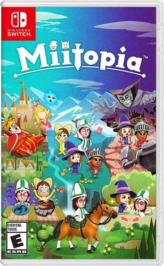 the nintendo wii game, miitopia