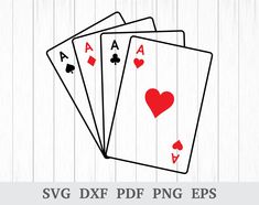 Smiley Svg, Ace Of Clubs, Hearts Svg, Png Cricut, Ace Of Hearts, Ace Of Diamonds, Silhouette Vinyl, Ace Of Spades, Silhouette Machine