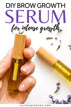 Learn how to make DIY brow growth serum to grow fuller, thicker brows naturally. Plus, discover the best oils for eyebrow growth. Diy Eyebrow Growth Serum, Homemade Lash Serum, Eyebrow Oil, Regrow Eyebrows, Eyelash Growth Diy, Eyebrow Growth Oil, Diy Eyebrow, Diy Eyelash Growth Serum