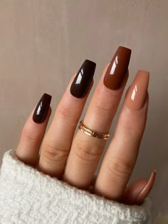 Her Nails, Fancy Nails, Dope Nails, Nail Polishes, Cute Acrylic Nails, Nude Nails, Trendy Nails