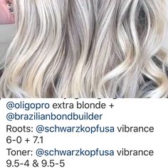 Schwarzkopf Blonde Toner Formulas, Cool Blonde Toner Formulas Wella, Igora Royal Blonde Formulas, Schwarzkopf Hair Color Chart, Platinum Toner Formula, Igora Vibrance Formula, Schwarzkopf Color