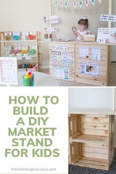 how to build a diy market stand for kids with free printables and instructions