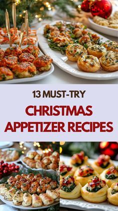 twelve must try christmas appetizer recipes