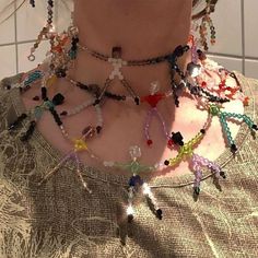 World Necklace, Smaragd Ring, Estilo Hippy, Dope Jewelry, Funky Jewelry, Mode Inspo, Diy Schmuck, Jewelry Inspo, Mode Vintage