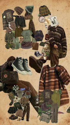 Grunge Clothing Pieces, Goblin Aesthetic Outfits, Tubbo Inspired Outfits, Urban Exploration Aesthetic Outfit, Emo Boho Outfit, Crow Core Fashion, Goblincore Aesthetic Outfits Male, Goblin Core Men, Goblincore Grunge Outfits