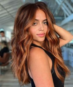 Brown Hair With Pink Money Piece, Deep Auburn Hair, Light Auburn Hair Color, Brown Auburn Hair, Hair Color Styles, Red Money, Auburn Red Hair, Auburn Hair Color, Copper Hair Color Ideas