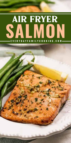 This healthy salmon recipe will surely blow your mind! Using your air fryer and just 5 ingredients, you can make this dish in 15 minutes. It is keto-friendly and low carb too! Try this dish now and share it with your friends! Air Fryer Fresh Salmon Recipes, Air Fry Salmon With Skin, Air Frying Salmon With Skin, Air Fryer Salmon Skin On, Skin On Salmon Air Fryer, Air Fryer Salmon With Skin, Salmon Skin On Recipes, Salmon Filets In Air Fryer, Airfry Salmon Filet