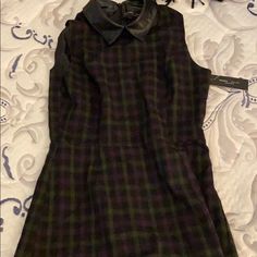 Romeo And Juliet Plaid Dress, Brand New With Tags!!! Never Been Worn!!! No Size Tag, Was A Sample Piece Of The Collection But Looks To Be A Size Small!! Juno Clothes, Dead Eyes, English Clothes, Outfit References, Dress Better, Oc Stuff, Book Clothes, Dark Feminine, Goth Dress