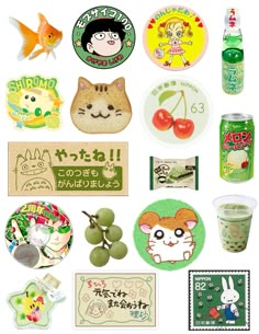 Stickers Jumino Core, Juminocore Stickers Printable, Juminocore Stickers, Japanese Stickers Printable, Juminocore Icons, Pen Pal Letters, Iphone Photo App, Phone Stickers