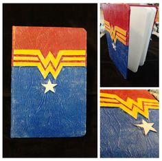 this is an image of a book cover made to look like the dc comics logo