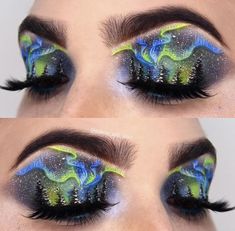 Subtle Makeup, Colorful Eye Makeup, Christmas Makeup, Creative Eye, Creative Eye Makeup, Makeup Pictures, Eye Makeup Art