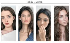 True Summer: A Comprehensive Guide | the concept wardrobe True Summer Best Hair Color, True Summer Brunette, True Summer Color Palette Hair Colour, True Summer Skin Tone, True Summer Dark Hair, Light Summer Brunette, Hair For True Summer, Hair Colors For True Summer, Cool Summer Palette Hair